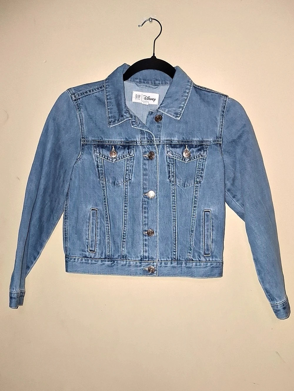 GAP Disney Minnie Mouse Denim Jacket Kids Denim Jacket Blue NWT